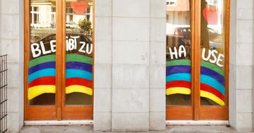 Fensterdeko in Zeiten von Corona an der Kita Tandem